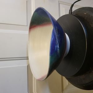 Signed Barbara Bobes Studio Pottery Original Ceramic Amorphous Bowl 9"